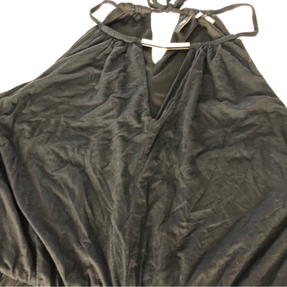 Milano Rayón Black Jumpsuit Wide legs SZ XL - Picture 6 of 16